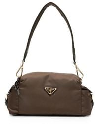 Prada - Tessuto Flap Pocket Shoulder Bag - Lyst