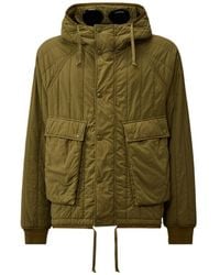 C.P. Company - Hooded Quilted Jacket - Lyst