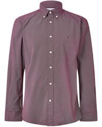 Tommy Hilfiger - Slim-Fit Long-Sleeved Shirt - Lyst
