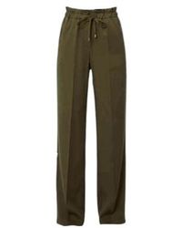 Liu Jo - Tie-Waist Wide-Leg Pants - Lyst