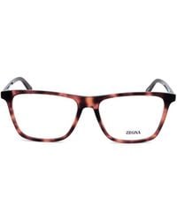 ZEGNA - Square Frame Glasses - Lyst