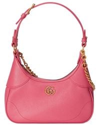 Gucci - Logo Plaque Small Aphrodite Shoulder Bag - Lyst