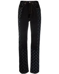 Marine Serre - Logo Jeans - Lyst
