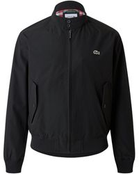 Lacoste - Lightweight Water-Repellent Twill Jacket - Lyst