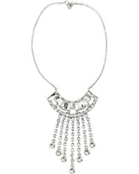 Dries Van Noten - Strass Fringed Necklace - Lyst