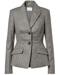 Erdem - Pinstripe Wool And Mohair Blazer - Lyst