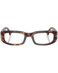 Persol - Geometric Frame Plain Mirror - Lyst
