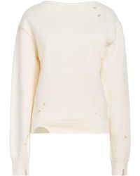 MM6 by Maison Margiela - Solid-Color Thin Wool Knit Sweater - Lyst