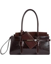 DSquared² - Logo Stamp Twin Shoulder Bag - Lyst