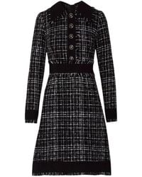 Dolce & Gabbana - Tweed Mini Dress - Lyst