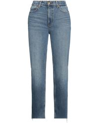 Rag & Bone - Dark Straight-Leg Jeans - Lyst