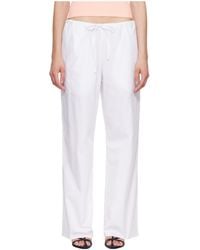 Flore Flore - Josephine Full-Length Trousers - Lyst