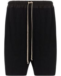 Rick Owens - Boxers Drawstring-Waist Shorts - Lyst