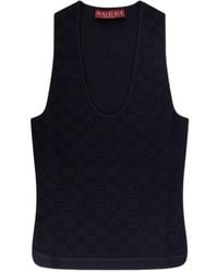 Gucci - Sleeveless Top - Lyst
