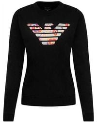 Emporio Armani - Logo Pattern Sweater - Lyst