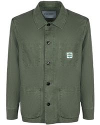 Closed - Logo-Patch Multi-Pocket Shirt Jacket - Lyst