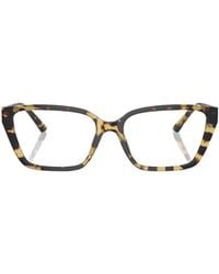 Jimmy Choo - Eyewear Rectangle Frame Glasses - Lyst