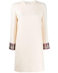 Valentino - Sequin Embroidered Mini Dress - Lyst