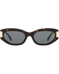 Versace - Full Frame Sunglasses - Lyst