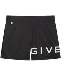 Givenchy - Logo Printed Swimming Shorts - Lyst