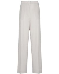 Fabiana Filippi - Wide-Leg Pleat Detailed Trousers - Lyst