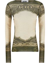 Jean Paul Gaultier - Re-Edition Cartouche Printed Top - Lyst