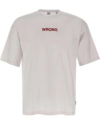 Aspesi - Wrong Graphic T-Shirt - Lyst