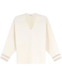 Max Mara - Long-Sleeve Knit Top - Lyst