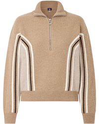 Fusalp - Mirala Striped Ribbed Wool Sweater - Lyst