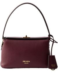 Prada - Avoir Saffiano Mini-Bag - Lyst
