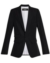 DSquared² - Long-Sleeved Single-Breasted Tailored Blazer - Lyst