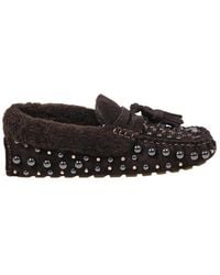 Strategia - R55 Embellished Tassel Flat Shoes - Lyst
