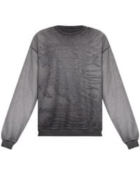 DIESEL - Aron-Raw Sweatshirt - Lyst