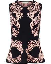 Ulla Johnson - Floral Jacquard Top - Lyst
