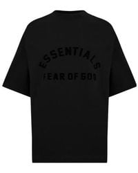 Fear Of God - Round-Neck Logo T-Shirt - Lyst