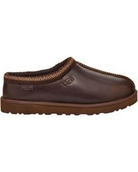 UGG - Tasman Lthr Regen Slippers - Lyst
