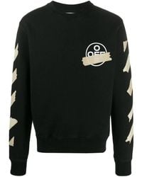 Off-White c/o Virgil Abloh - Tape Arrows Crew Neck Sweatshirt - Lyst