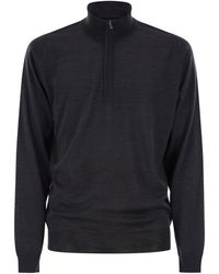 John Smedley - Barrow High Neck Knitwear - Lyst