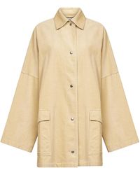 TOTEME - Totême Button-Up Oversized Jacket - Lyst