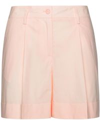 P.A.R.O.S.H. - Turn-Up Brim Shorts - Lyst