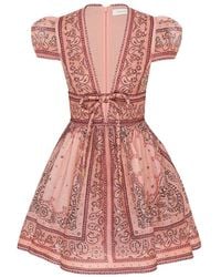 Zimmermann - Matchmaker Structured Mini Dress - Lyst