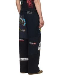 Marine Serre - Regenerated Graphic Track Pants - Lyst