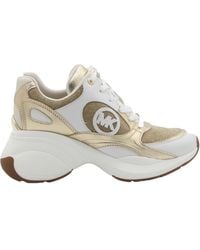 MICHAEL Michael Kors - Zuma Logo-Patch Sneakers - Lyst