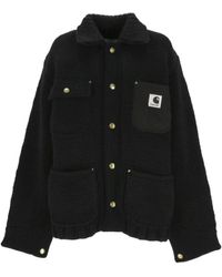 Sacai - X Carhartt Wip Knitted Shirt Jacket - Lyst