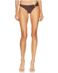Christopher Esber - Stone-Embellished Ruched Bikini Bottoms - Lyst