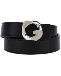 Givenchy - G Chain Buckle Leather Belt - Lyst