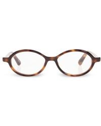 Jacquemus - Oval-Frame Glasses - Lyst