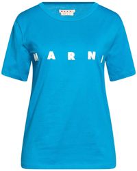 Marni - Crew-Neck Short-Sleeve T-Shirt - Lyst