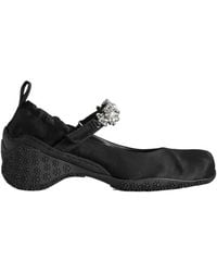 Simone Rocha - Ballet Shoes With Decorative Ribbons - Lyst