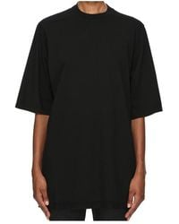 Rick Owens - Crew Neck Short-Sleeved T-Shirt - Lyst